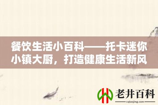 餐饮生活小百科——托卡迷你小镇大厨，打造健康生活新风尚