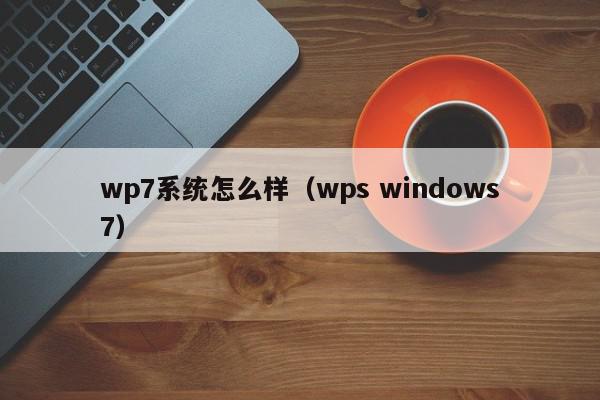 wp7系统怎么样（wps windows7）